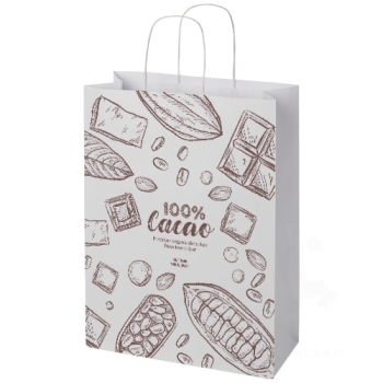 Kraft paper bag with twisted handles - XX large
