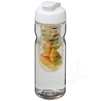 H2O Base Tritan™ 650 ml flip lid bottle & infuser