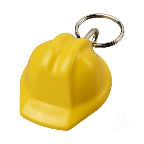 Kolt hard hat-shaped recycled keychain