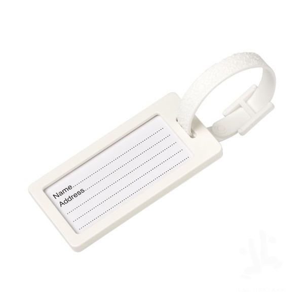 River recycled window luggage tag