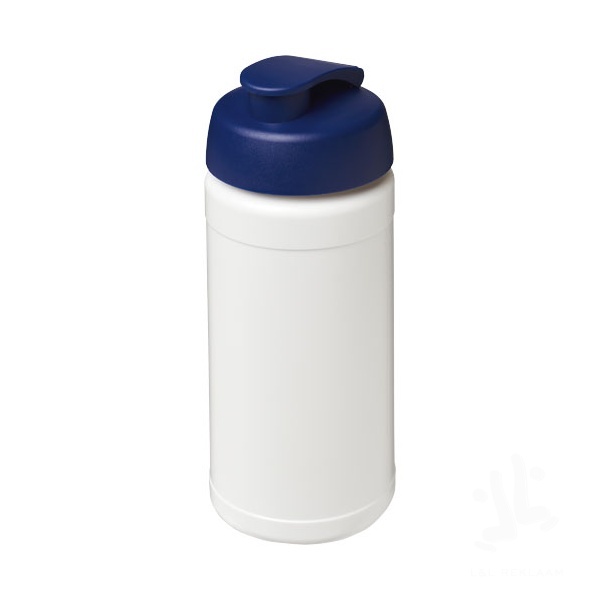 Baseline 500 ml recycled sport bottle with flip lid