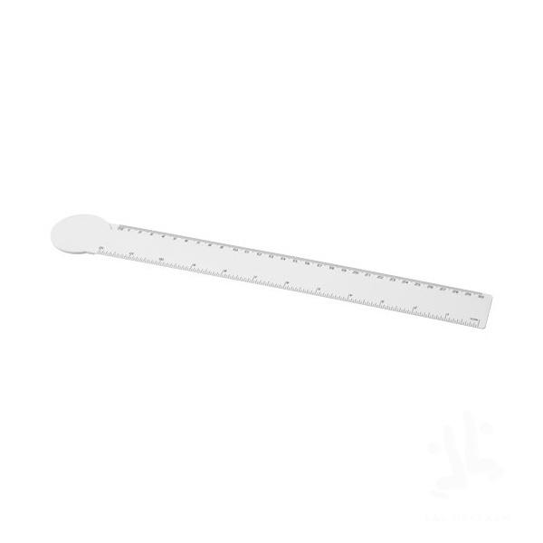 Tait 30cm circle-shaped recycled plastic ruler