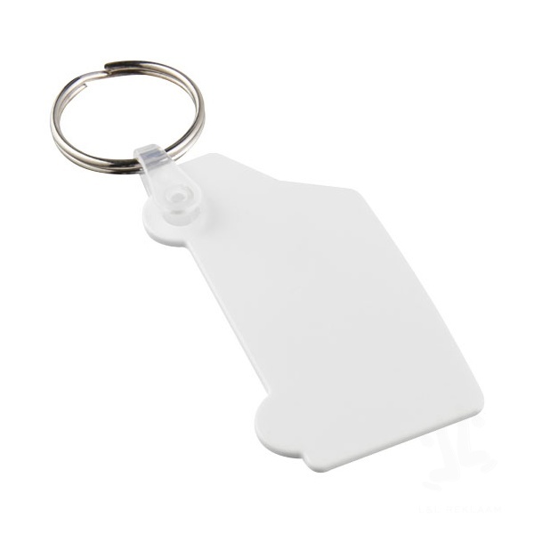 Tait van-shaped recycled keychain