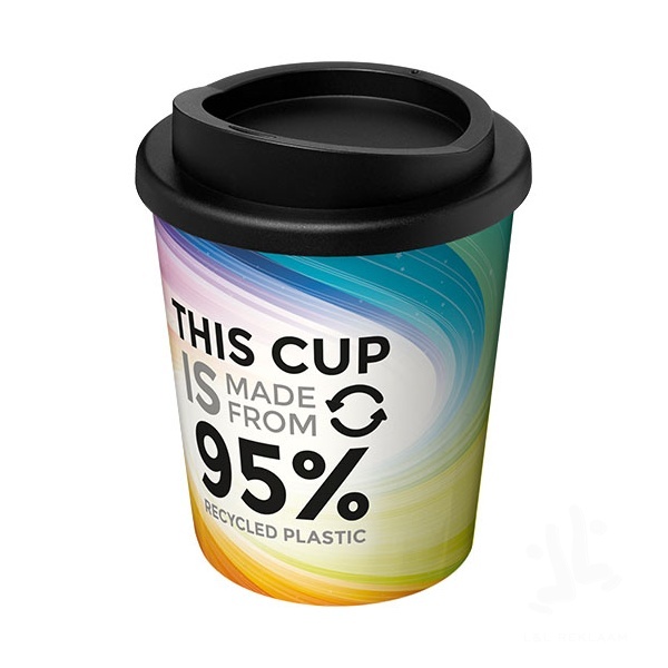 Brite-Americano® Espresso Recycled 250 ml insulated tumbler