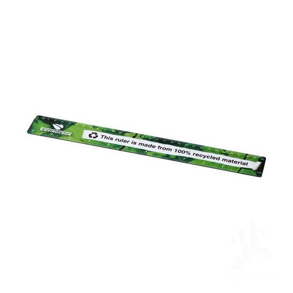 Terran 30 cm ruler from 100% recycled plastic