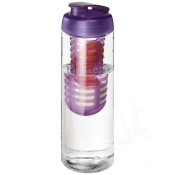 H2O Active® Vibe 850 ml flip lid bottle & infuser