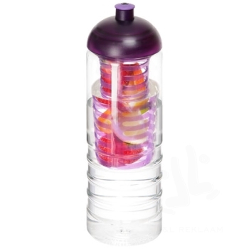 H2O Active® Treble 750 ml dome lid bottle & infuser