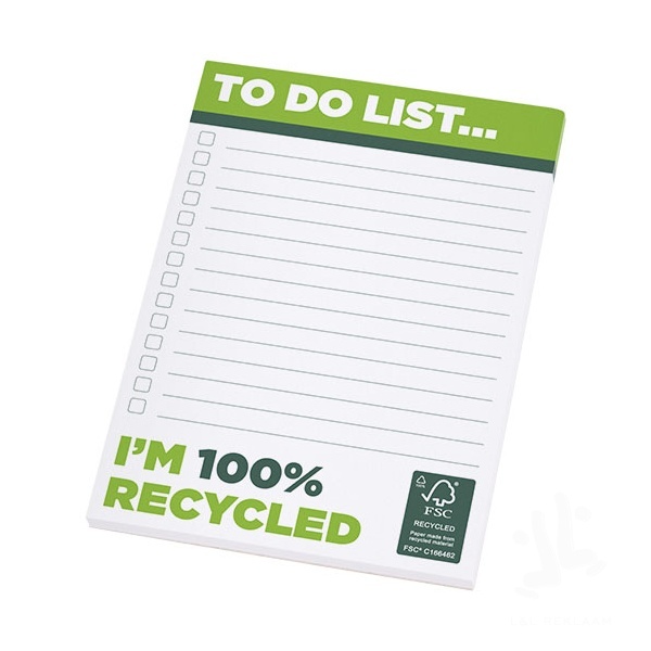 Desk-Mate® A6 recycled notepad