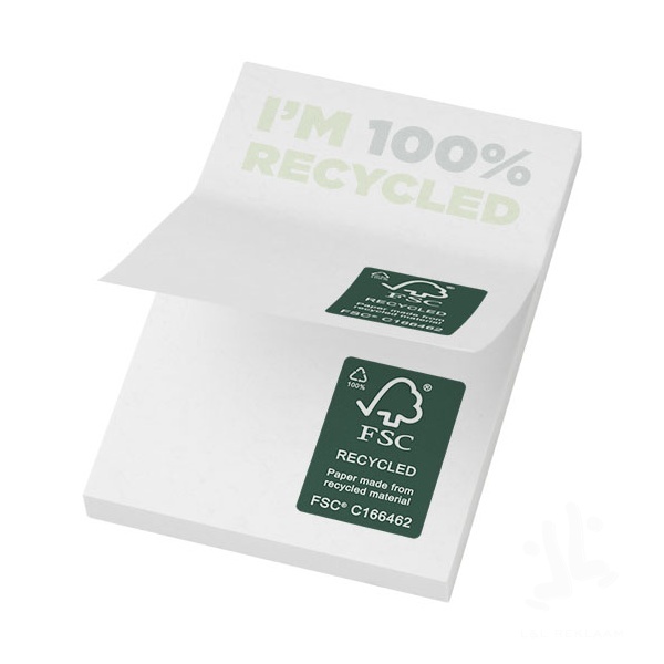 Sticky-Mate® recycled sticky notes 50 x 75 mm