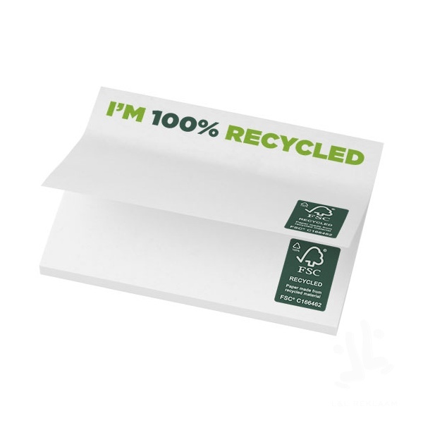 Sticky-Mate® recycled sticky notes 100 x 75 mm