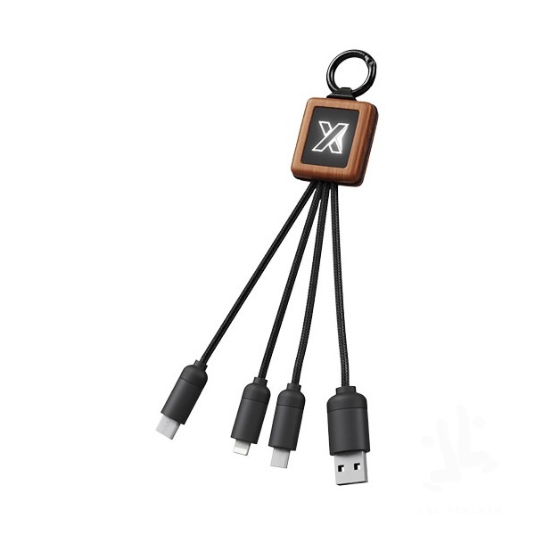 SCX.design C19 wooden easy to use cable