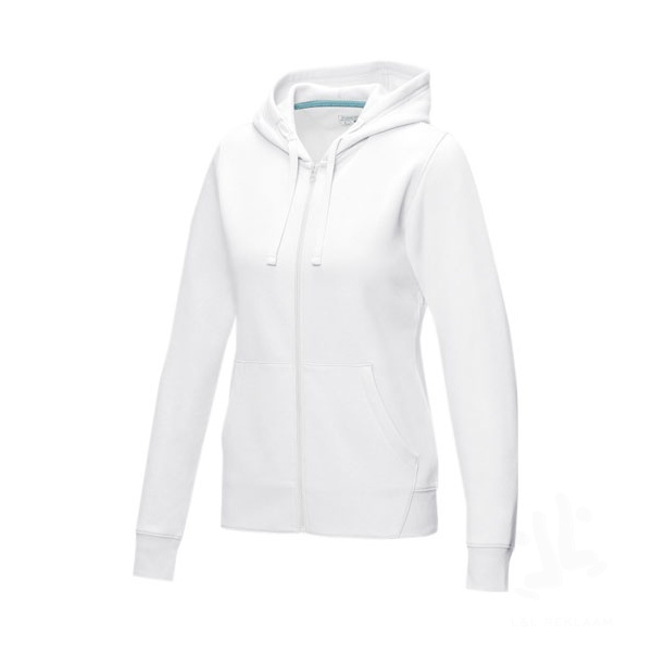 Ruby women’s GOTS organic GRS recycled full zip hoodie