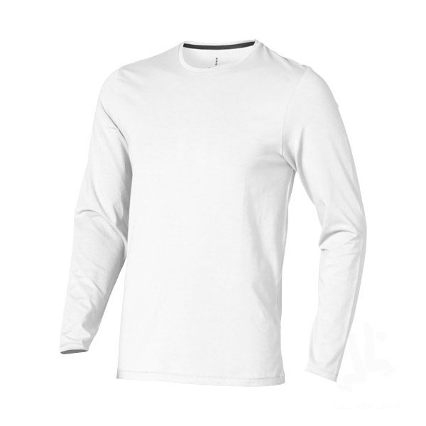 Ponoka long sleeve men's organic t-shirt