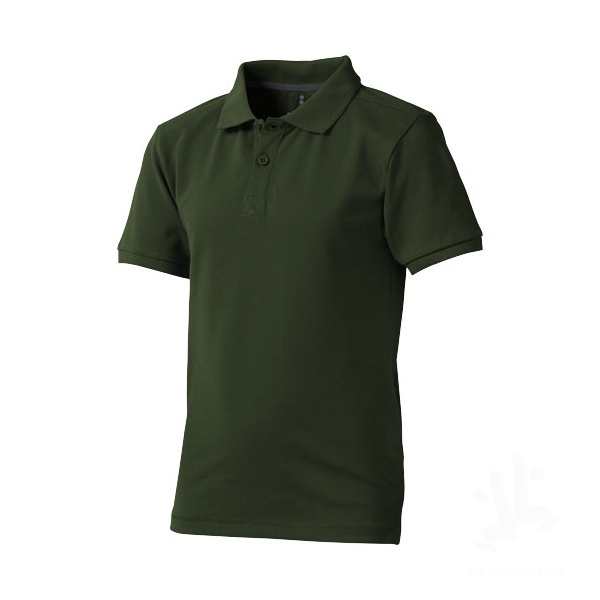 Calgary short sleeve kids polo