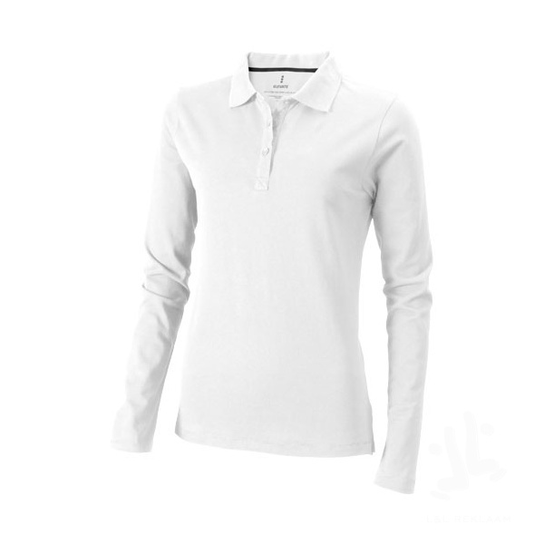 Oakville long sleeve women's polo