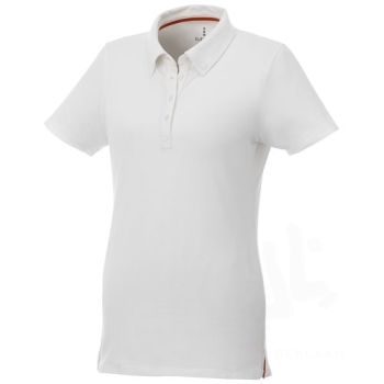 Atkinson short sleeve button-down women's polo
