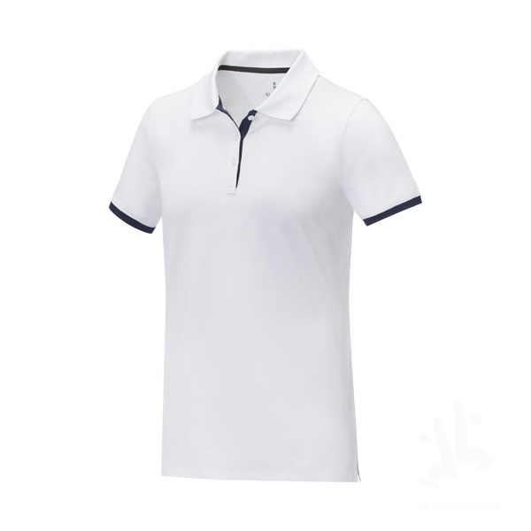 Morgan short sleeve women's duotone polo