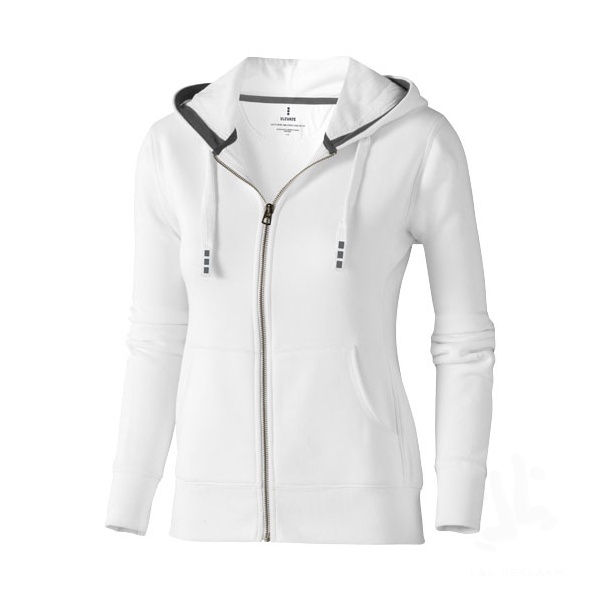 Arora hooded full zip ladies sweater