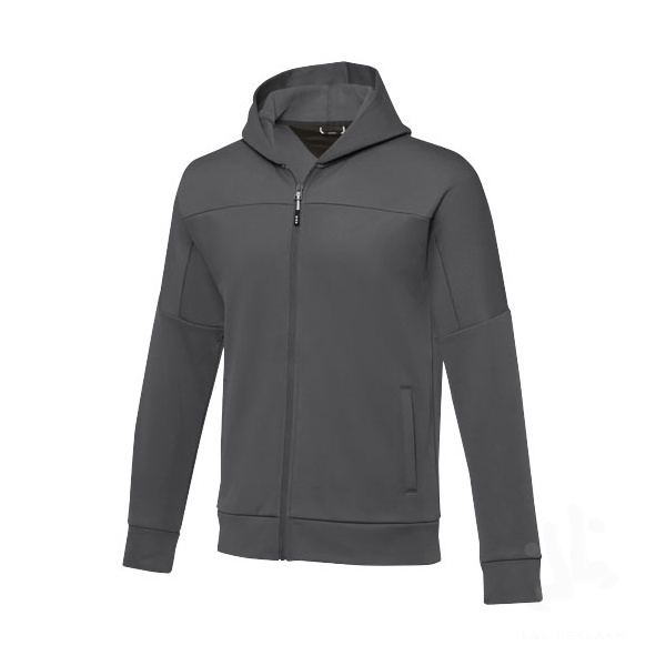 Nubia men's performance full zip knit jacket