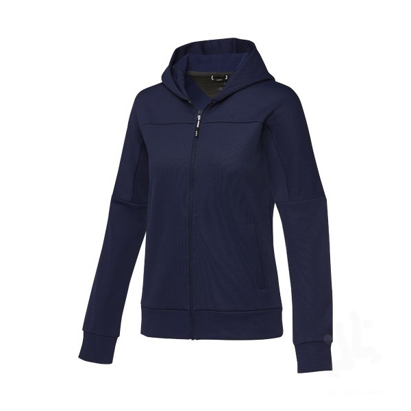 Nubia women's performance full zip knit jacket