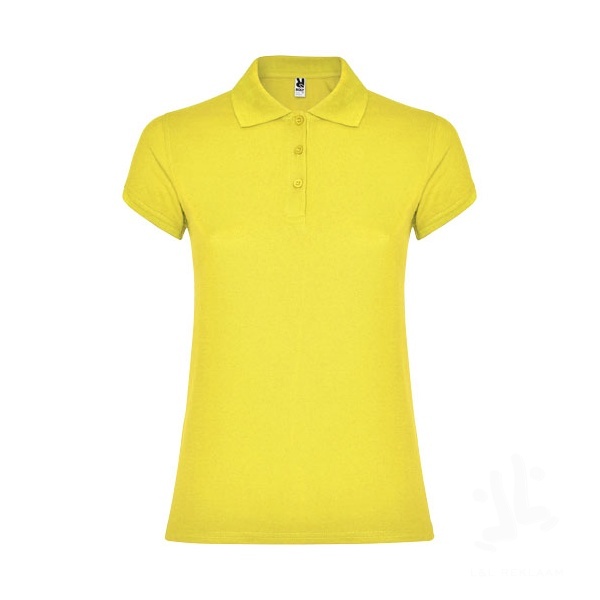 Star short sleeve women's polo