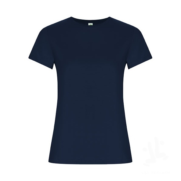 Golden short sleeve women's t-shirt