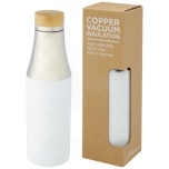 Hulan 540 ml copper vacuum insulated stainless steel bottle with bamboo lid