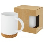 Neiva 425 ml ceramic mug with cork base