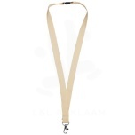 Dylan cotton lanyard with safety clip