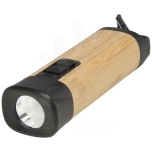 Kuma bamboo/RCS recycled plastic torch with carabiner