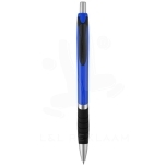 Turbo ballpoint pen with rubber grip