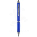 Nash stylus ballpoint pen with coloured grip