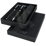 Carbon duo pen gift set with pouch