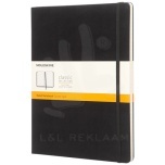 Moleskine Classic XL hard cover notebook - ruled