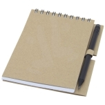 Luciano Eco wire notebook with pencil - small