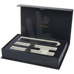 Jotter ballpoint pen and mechanical pencil set with gift box