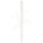 Chartik monochromatic recycled paper ballpoint pen with matte finish