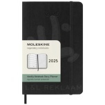 Moleskine pehmeäkantinen taskukokoinen viikkopäivyri 12 kuukaudelle
