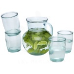 Terazza 5-piece recycled glass set