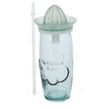 Verano recycled glass cocktail cup with squeezer