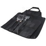 Gril 3-piece BBQ tools set and glove