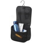 Suite compact toiletry bag with hook