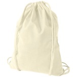 Oregon 100 g/m² cotton drawstring backpack 5L