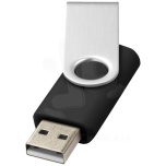 Basic pöörleva logoplaadiga 2GB USB-mälupulk