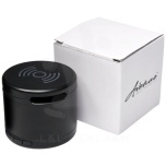 Jones metal Bluetooth® speaker with wireless charging pad