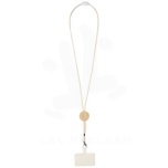 Adhab smartphone lanyard with bamboo details