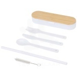 Runa cutlery set with bamboo lid