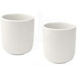 Male 200 ml ceramic cups - set of 2