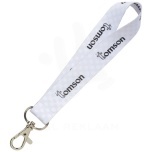 Mini sublimation lanyard both sides