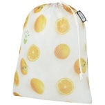 Ostospussi 25x32 cm,  kierrätettyä polyester-materiaalia